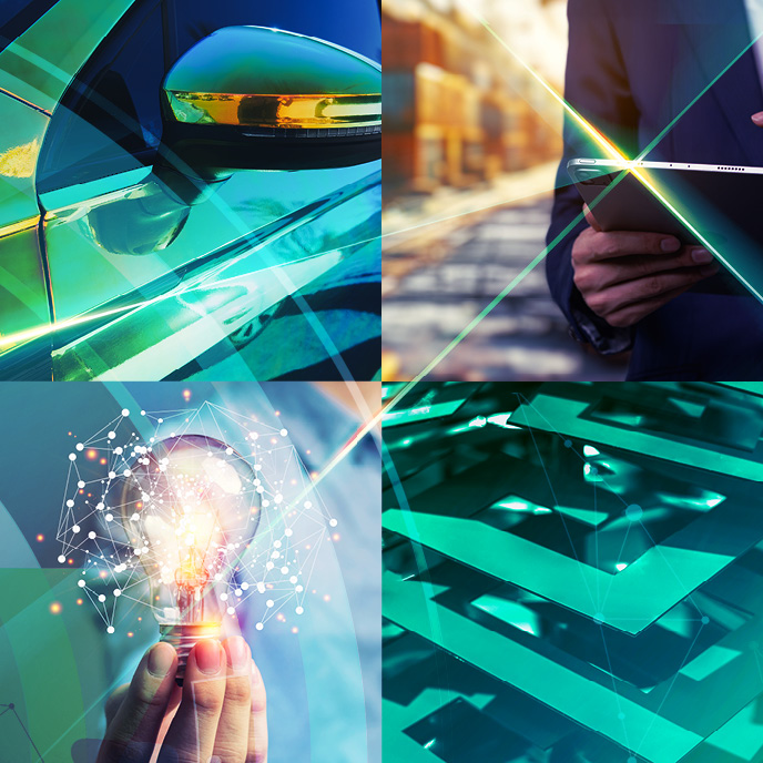 LackTec 2025 4er Kachel mit Autolack, Industrielack, digitale und innovative Impulse